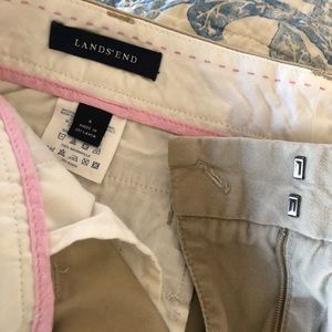Lands End Cropped Chino